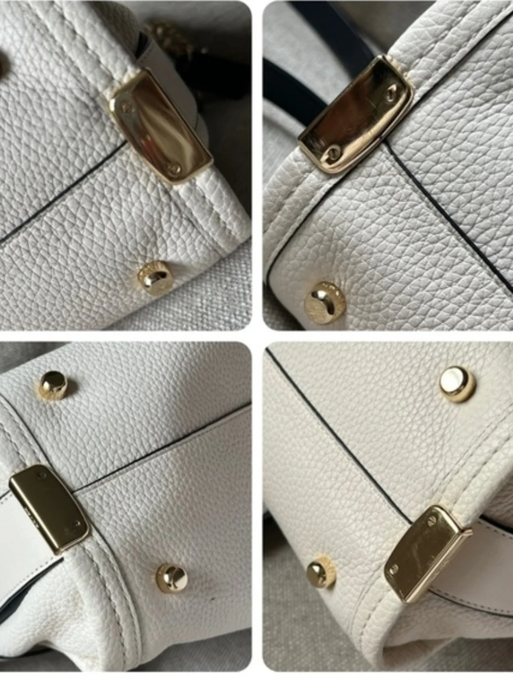 Coach Chalk Swagger 27 Carryall in Colorblock Leather NWT